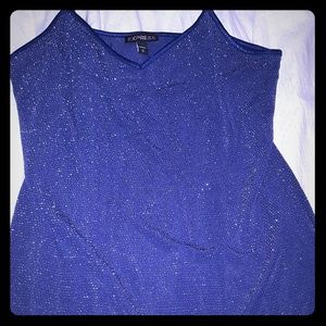 Express Sparkly Tank Top